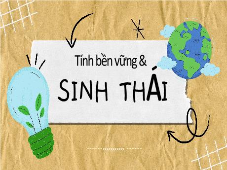 Mẫu slide Powerpoint Bảo vệ Môi trường