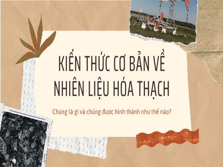 Mẫu slide Powerpoint thuyết trình Hóa học đơn giản