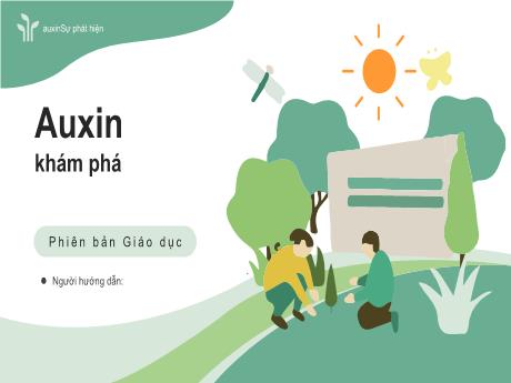 Mẫu slide PowerPoint thuyết trình Sinh học đơn giản