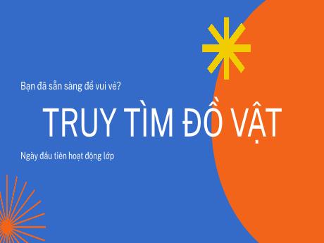 Mẫu trò chơi Truy tìm đồ vật trên PowerPoint