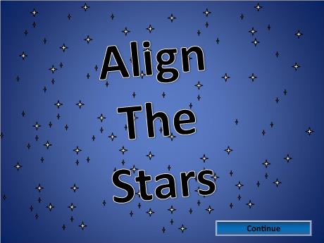 Mẫu PowerPoint trò chơi trắc nghiệm Align The Stars